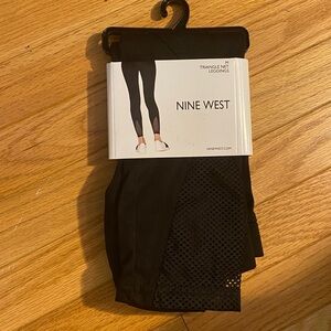 Nine West Triangle Net Leggings